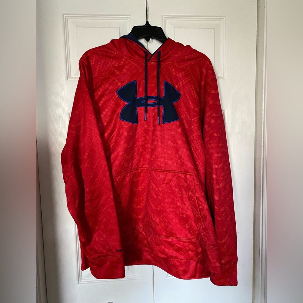 Men’s Large Under Armour Storm 1 Red Hoodie